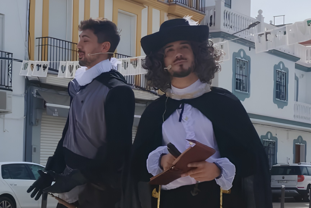 Teatralización de la Feria del Libro de Villaverde del Río (Sevilla